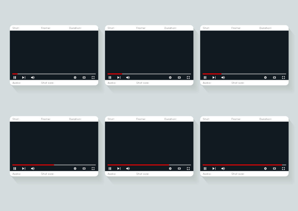 A visual representation of a video promo storyboard, featuring scenes and key elements for an upcoming event promotion.