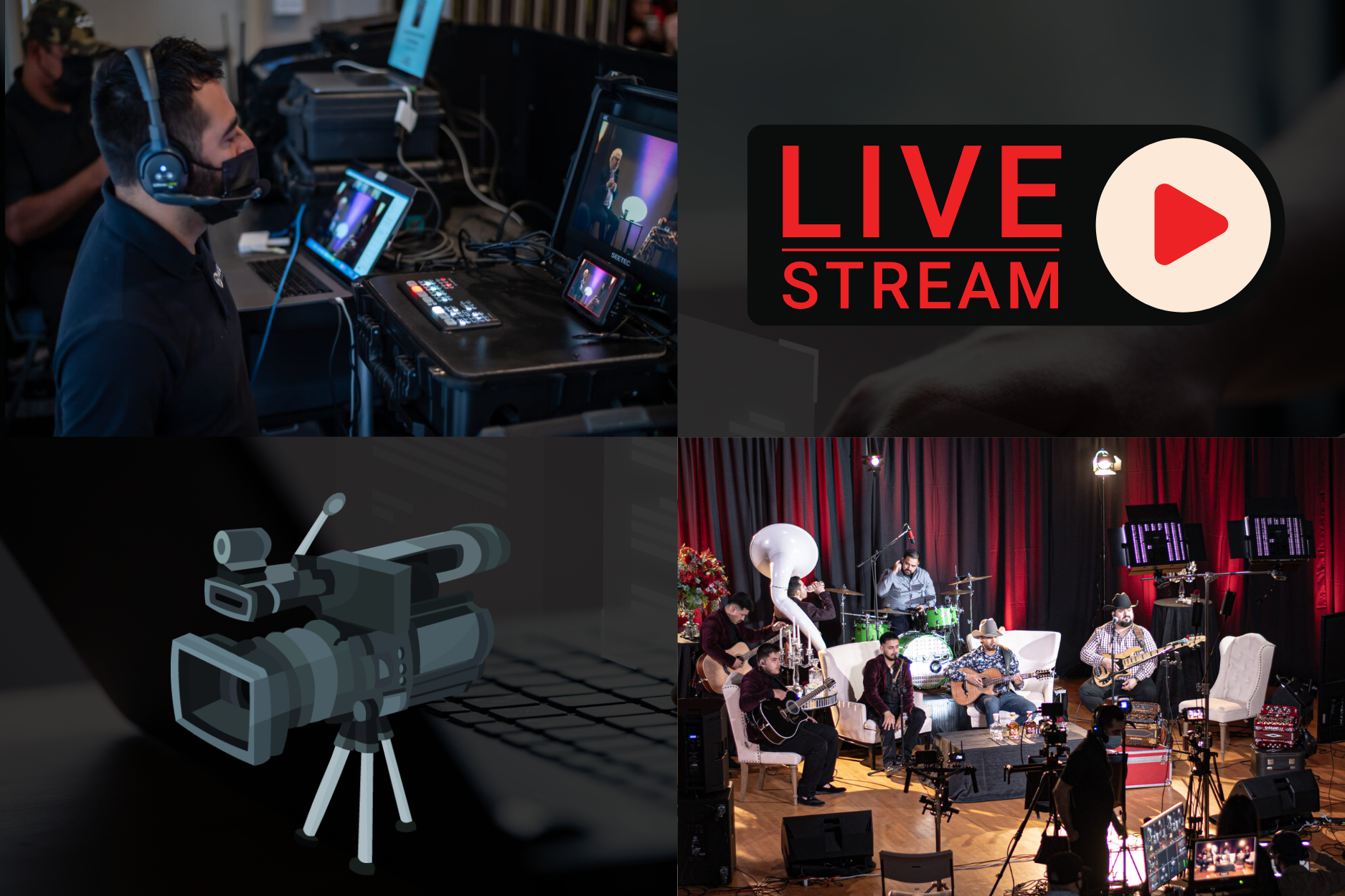 Live streaming concerts